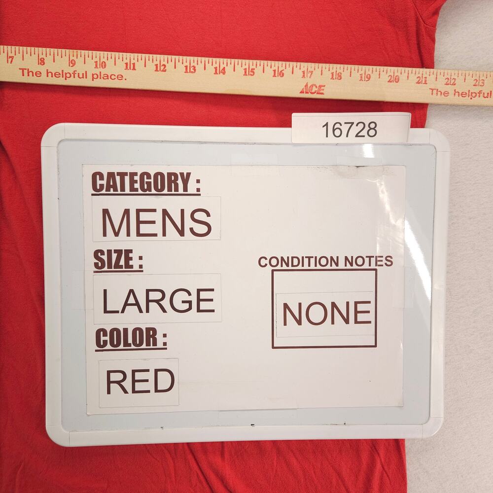Columbia Short Sleeve Crew Neck Graphic T Shirt Mens Size Large L Red - Picture 7 of 9